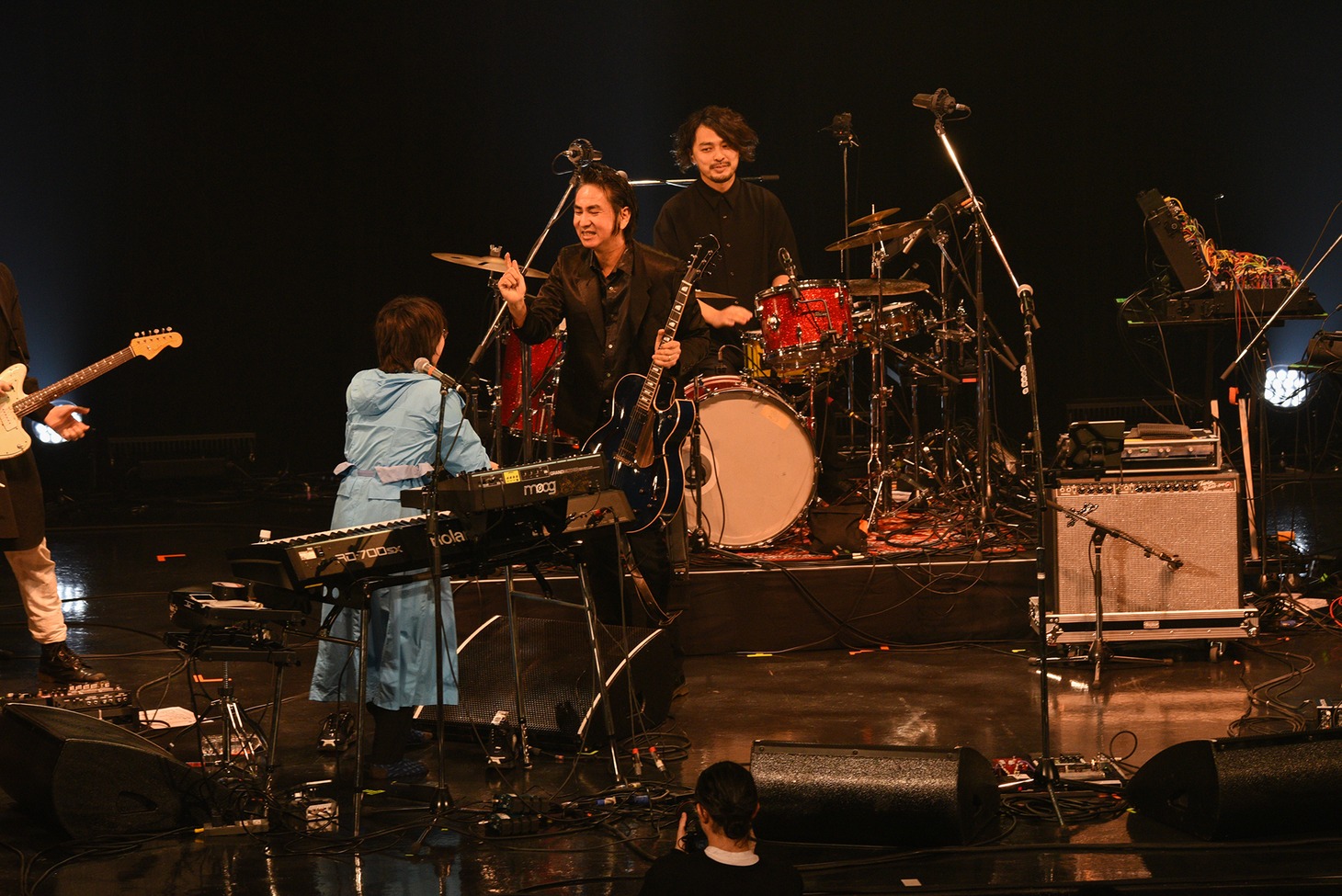 中村佳穂BANDと田島貴男によるセッション。（撮影：工藤ちひろ）
