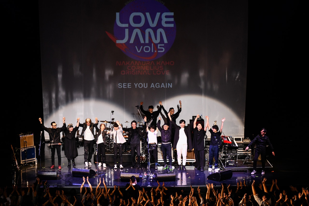 オリラブ「Love Jam」でCornelius＆中村佳穂と愛ほとばしるセッション