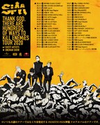 SiM「"THANK GOD, THERE ARE HUNDREDS OF WAYS TO KiLL ENEMiES"TOUR 2020」告知画像