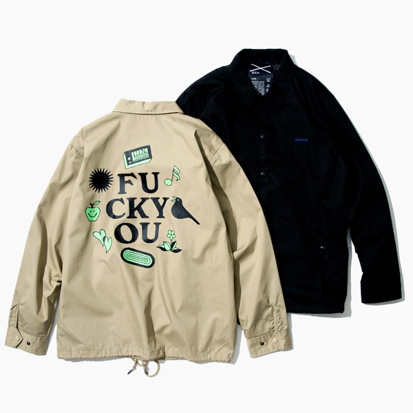 星野源 BEAMS FUCKYOU CoachJacket コーチジャケット Ｍ