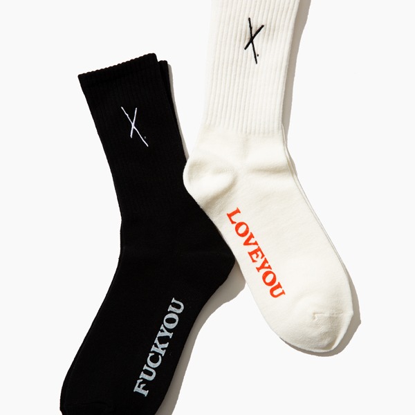“X”（Kiss）Socks