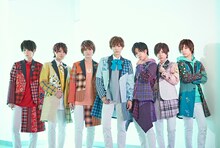 風男塾。左から3人目が神那橙摩、右から3人目が偉舞喜雅。