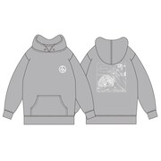 「401×ふせでぃ COLLABORATION HOODIE HEATHER GRAY」見本