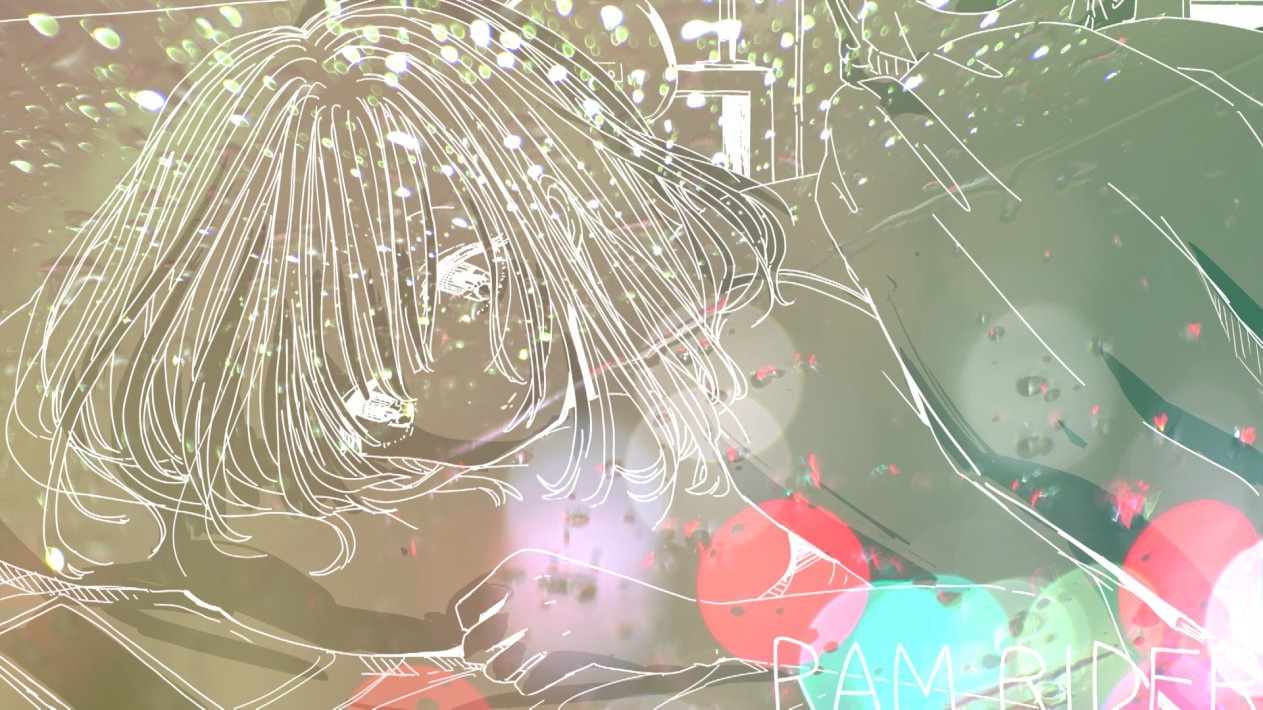 RAM RIDER「おやすみ。」ミュージックビデオのワンシーン。