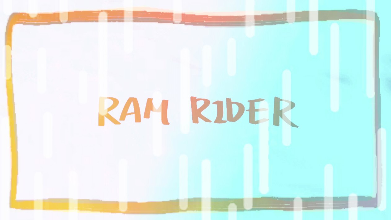 RAM RIDER「おやすみ。」ミュージックビデオのワンシーン。