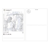 401×ふせでぃ POST CARD（SMILE）（RAIN）見本