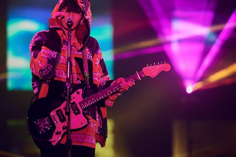 「米津玄師 2018 LIVE / Flamingo」の様子。