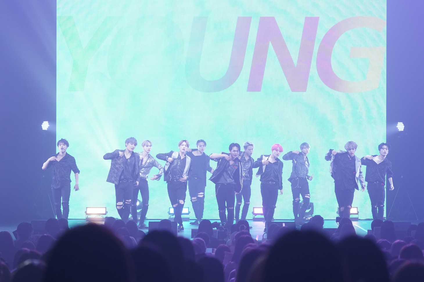 JO1「JO1 1ST FANMEETING」神奈川・パシフィコ横浜公演の様子。 (c)LAPONE ENTERTAINMENT