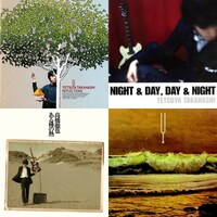左上から時計回りで「REFLECTIONS」「NIGHT & DAY, DAY & NIGHT」「REST OF THE WORLD」「ある種の熱」のジャケット。