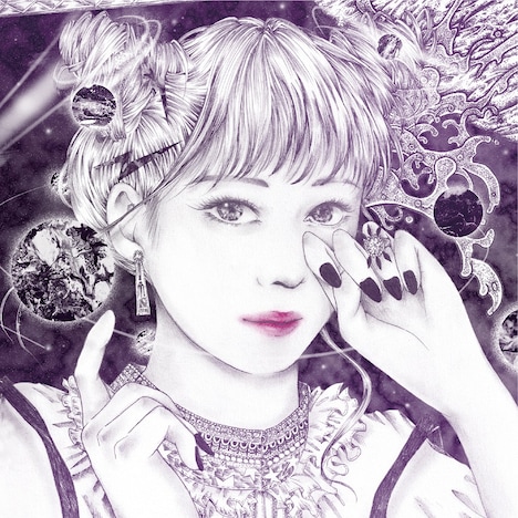 ももすももす「彗星吟遊」初回限定盤ジャケット