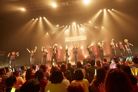 アンコールに登場したアルスマグナとクロノス学園ダンス部。（Photo by NAITO）