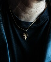 PTPロゴ ネックレス18K仕様