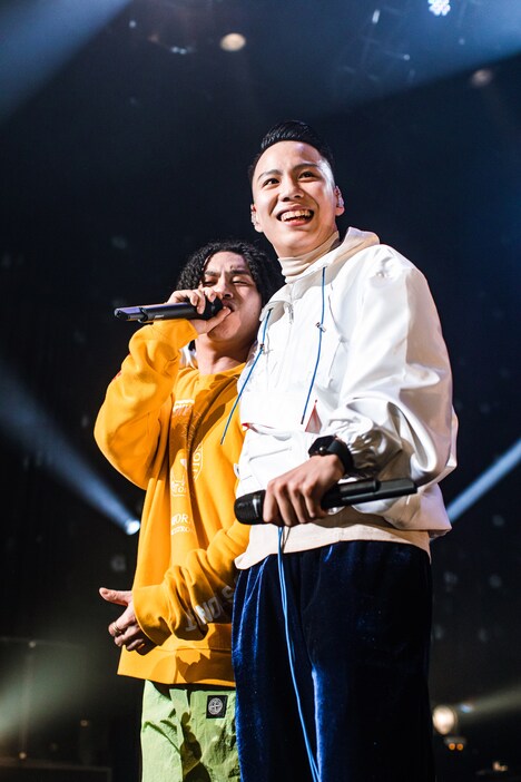 左からVIGORMAN、WILYWNKA。(Photo by Kenji.87)