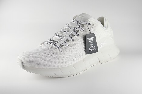 ZIG KINETICAと、04 Limited Sazabys×リーボックコラボデザインのシューレース&キーホルダー。