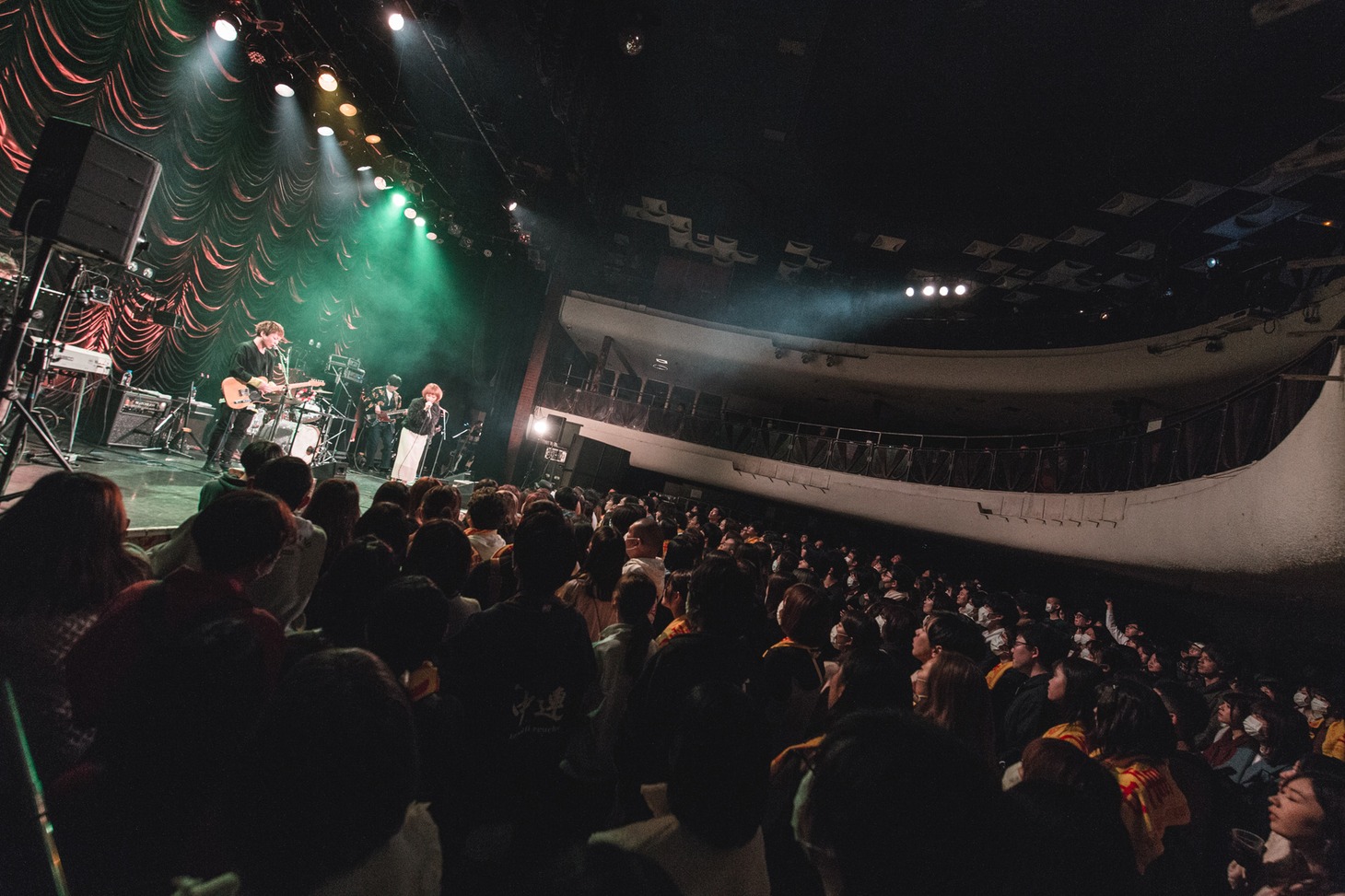 「連中I」東京キネマ倶楽部公演の様子。（撮影：真島洸）