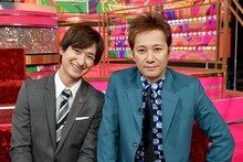 左から宮田俊哉（舞祭組）、中居正広。 (c)TBS