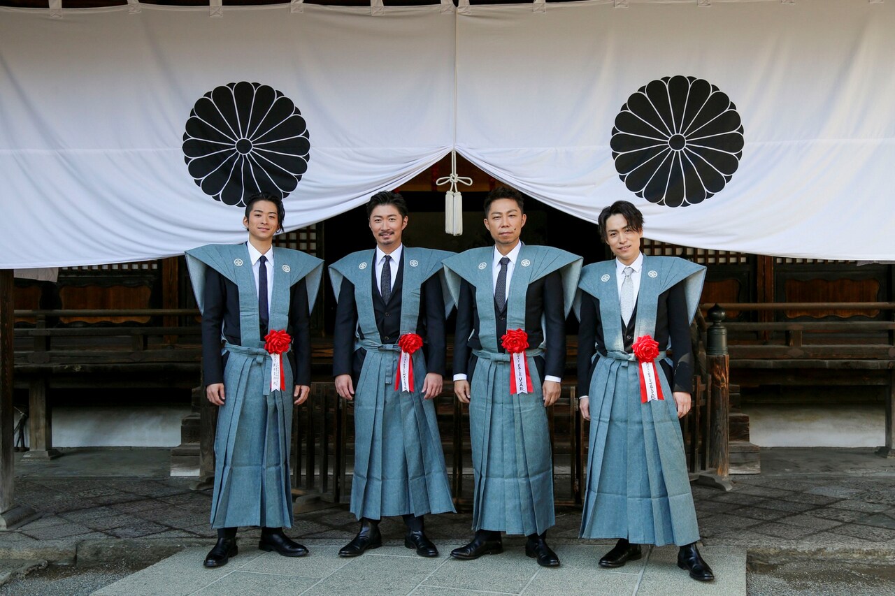 USA、MAKIDAI、TETSUYA、澤本夏輝が善光寺で豆まき「日本中に笑顔と元気を」