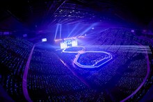 「SUPER JUNIOR WORLD TOUR "SUPER SHOW 8：INFINITE TIME" in JAPAN」さいたまスーパーアリーナ公演の様子。