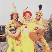 アルバム「THE JUNGLE BEAT GOES ON」ジャケット写真のアザーテイク。