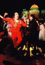 1989年2月に東京・浅草常磐座で行われたBO GUMBOSのワンマンライブの様子。