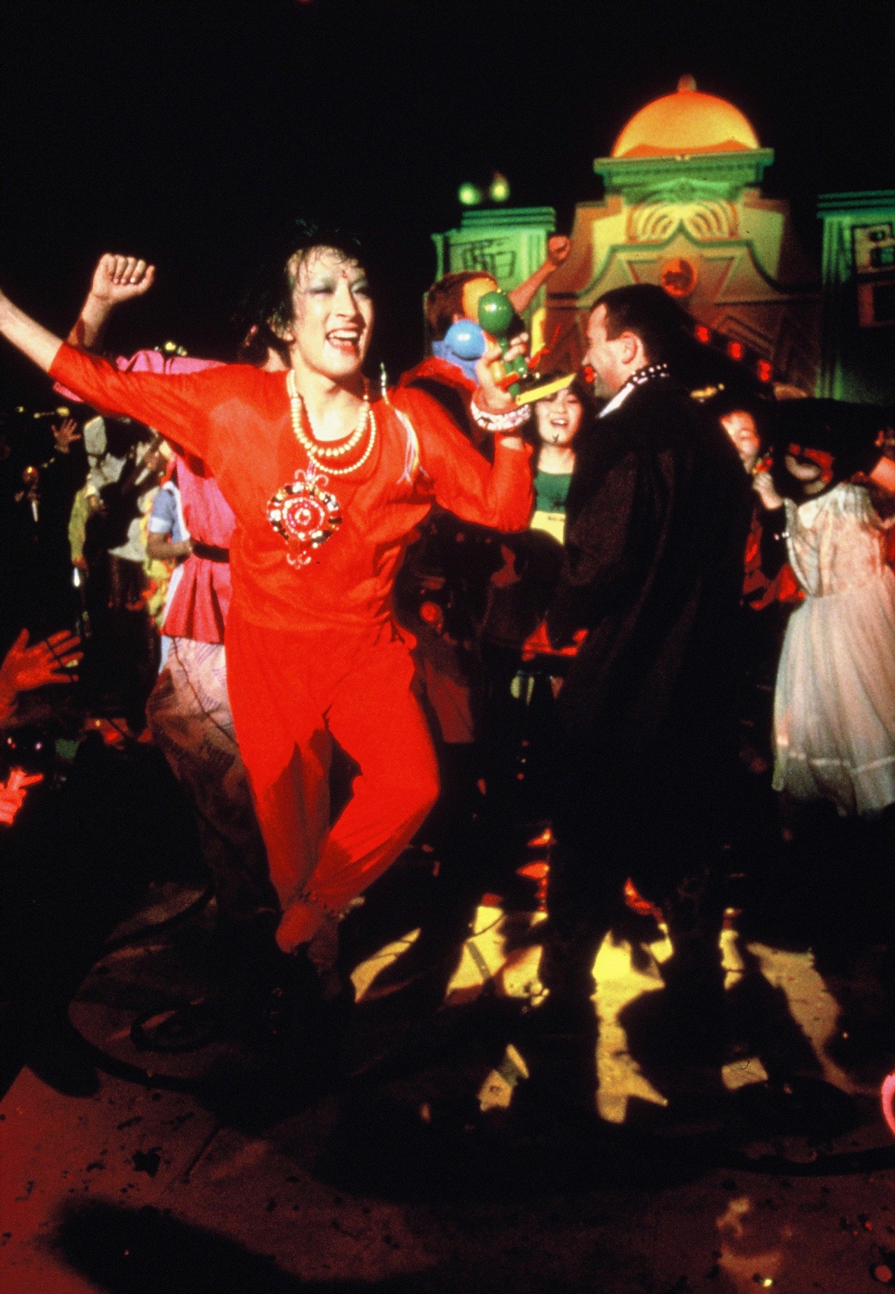 1989年2月に東京・浅草常磐座で行われたBO GUMBOSのワンマンライブの様子。