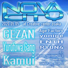 Age Factory presents「NOVA CITY」告知ビジュアル