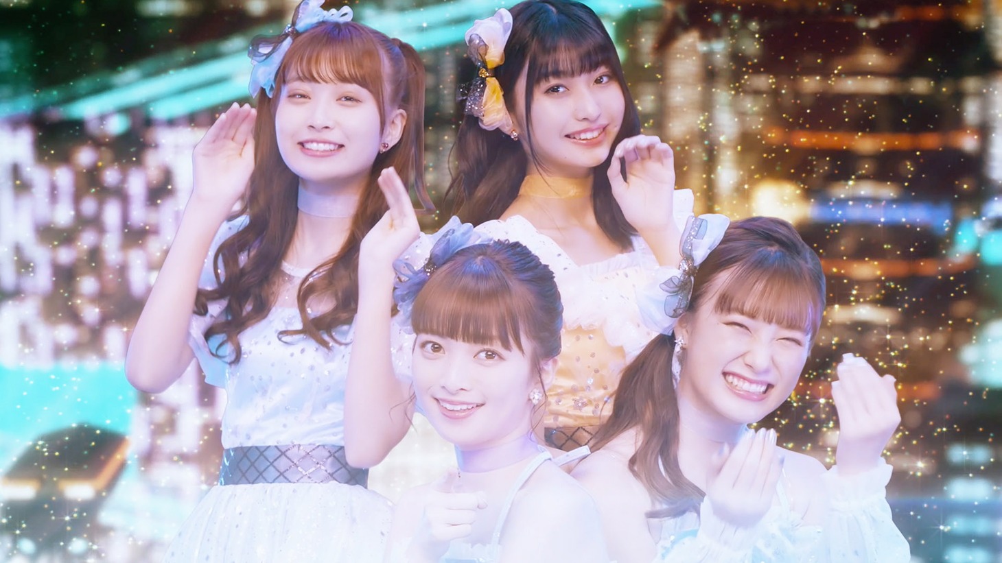 ふわふわ「プリンセス・カーニバル」ミュージックビデオのワンシーン。