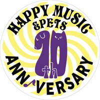 「HAPPY MUSIC & PETS」10周年ロゴ