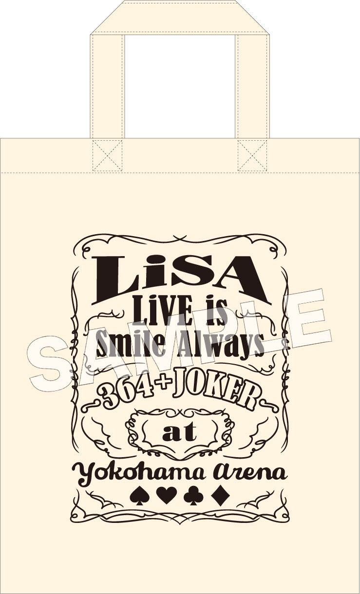 LiSA「LiVE is Smile Always～364＋JOKER～ at YOKOHAMA ARENA」Amazon.co.jp購入者特典トートバッグ