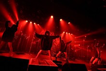 鶯籠「修羅場」の様子。（撮影：斉藤明）