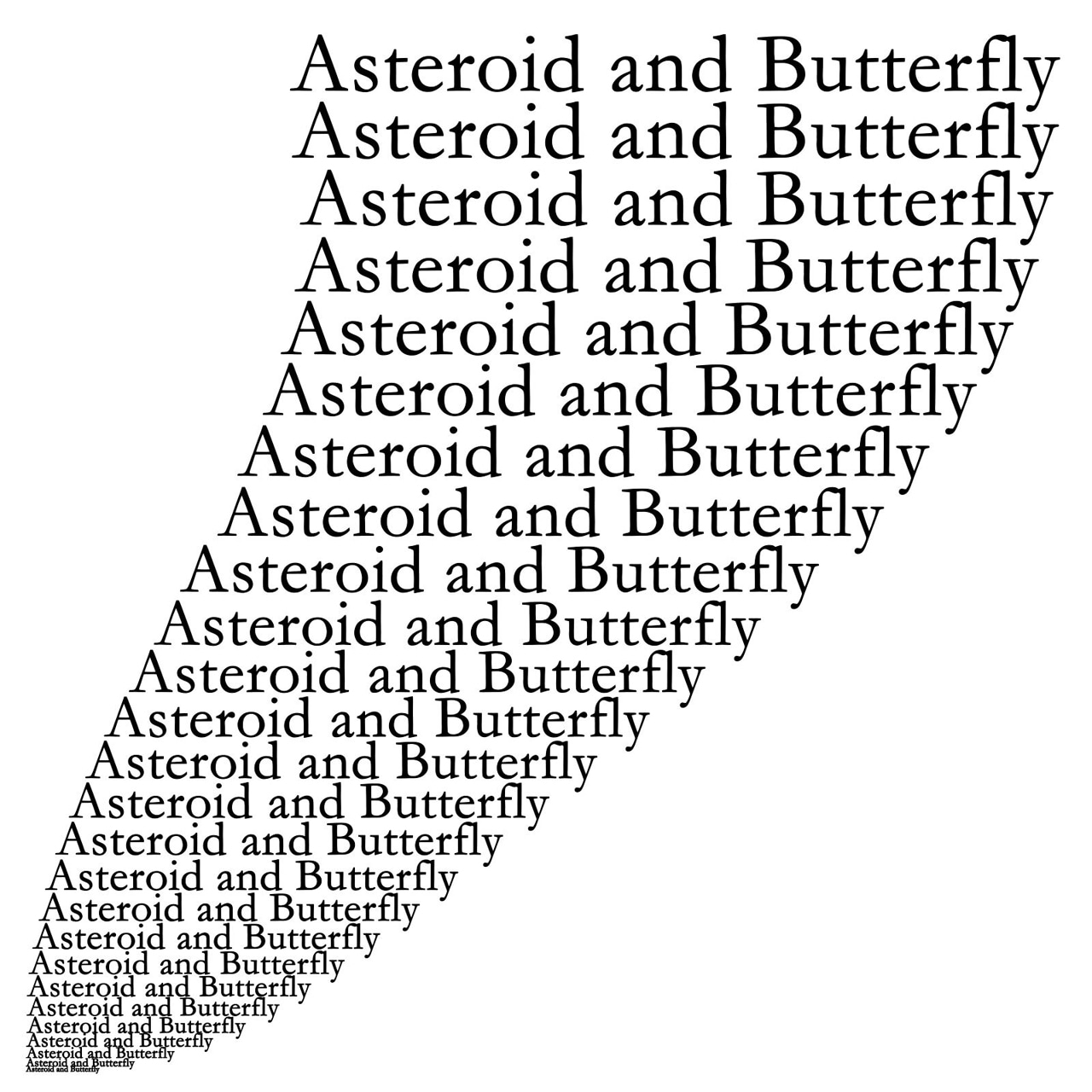 やのとあがつま「Asteroid and Butterfly」ジャケット
