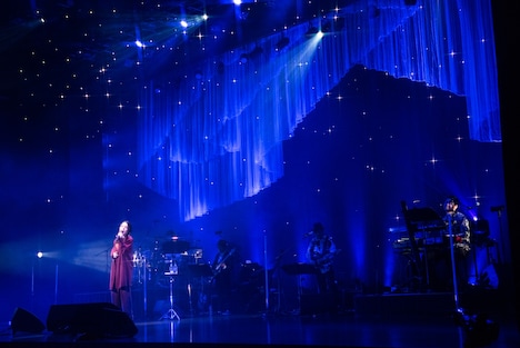 「安田レイLIVE2020『Invisible Stars』」の様子。