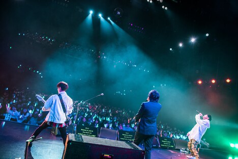 「uP!!!SPECIAL BANQUET vol.2 projected by ライブナタリー」の様子。（撮影：曽我美芽）