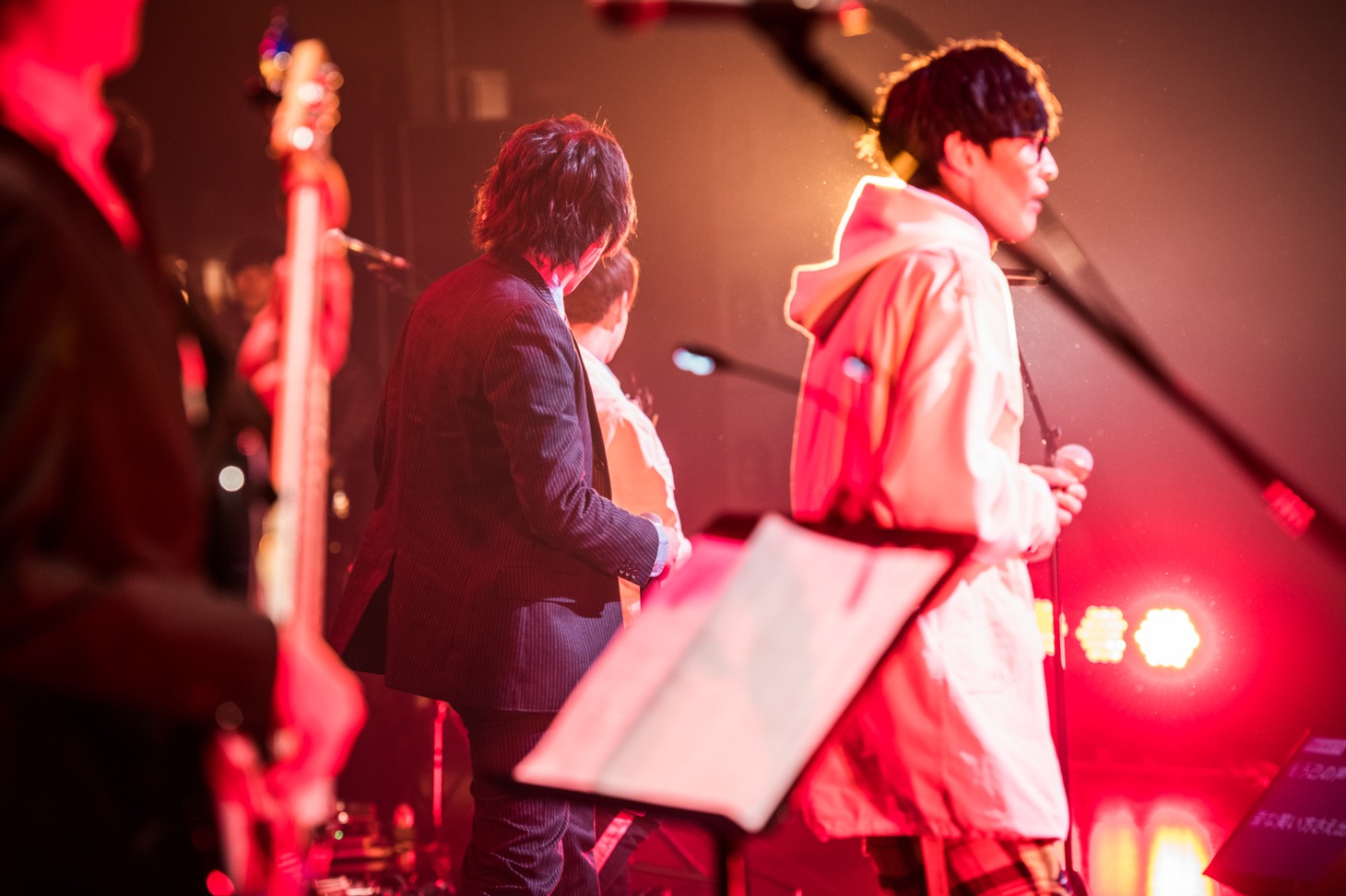 「uP!!!SPECIAL BANQUET vol.2 projected by ライブナタリー」の様子。（撮影：曽我美芽）