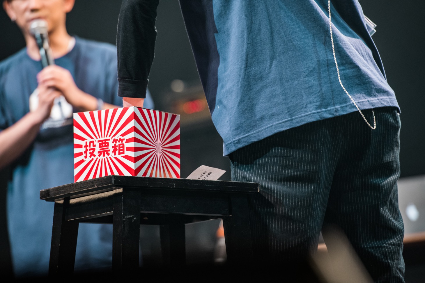 「uP!!!SPECIAL BANQUET vol.2 projected by ライブナタリー」の様子。（撮影：曽我美芽）