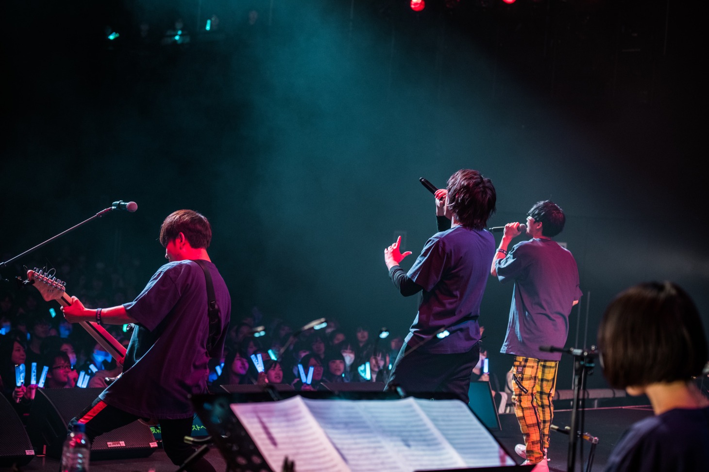 「uP!!!SPECIAL BANQUET vol.2 projected by ライブナタリー」の様子。（撮影：曽我美芽）