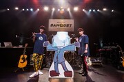 「uP!!!SPECIAL BANQUET vol.2 projected by ライブナタリー」の様子。（撮影：曽我美芽）