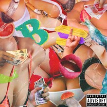 Jinmenusagi x DubbyMaple「B1TCH, B1TCH!」配信ジャケット