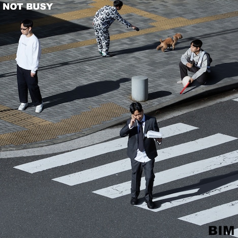 BIM「NOT BUSY」配信ジャケット