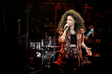 「HARUMI LIVE 2020 ”Pride”」の様子。（撮影：上飯坂一）