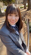 日向坂46・河田陽菜による“ひなたのはげまし”動画のワンシーン。