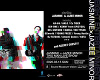 「JASMINE×JAZEE MINOR」 TWO MAN LIVE SHOW告知ビジュアル