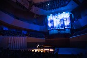 H ZETT M「ピアノ独演会2020 ミューザの陣」の様子。(Photo by Yuta Ito)