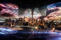 Mrs. GREEN APPLE「ARENA TOUR / エデンの園」東京・国立代々木競技場第一体育館公演の様子。（撮影：上飯坂一）