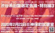 「young person’s guide to pop music 渋谷系旧盤選定会議・特別編3」フライヤー