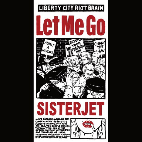 SISTERJET「LET ME GO」配信ジャケット