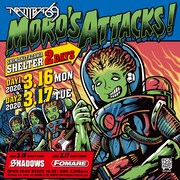 「MORO'S ATTACKS!」フライヤー