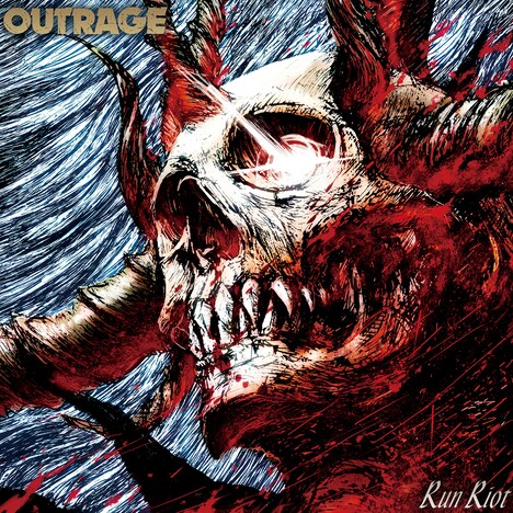 OUTRAGE「Run Riot」ジャケット