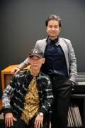 富野由悠季総監督と中村正人。