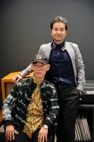 富野由悠季総監督と中村正人。